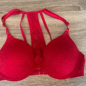 Victoria's Secret Bold Red Lace Bra
